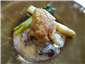 sweetbread, morels and asparagus